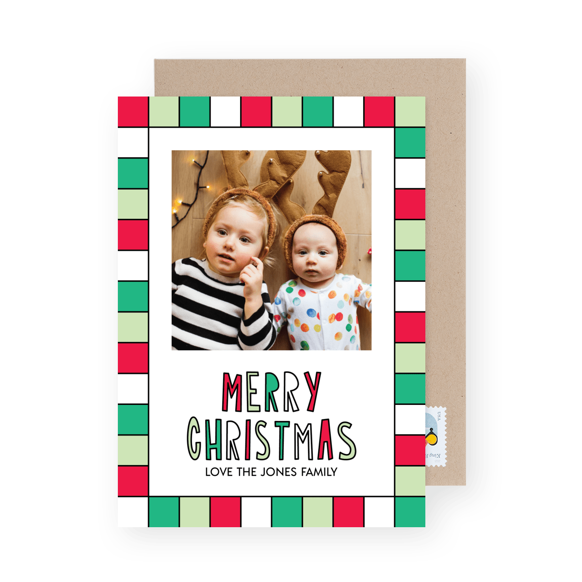 Christmas Blocks Border