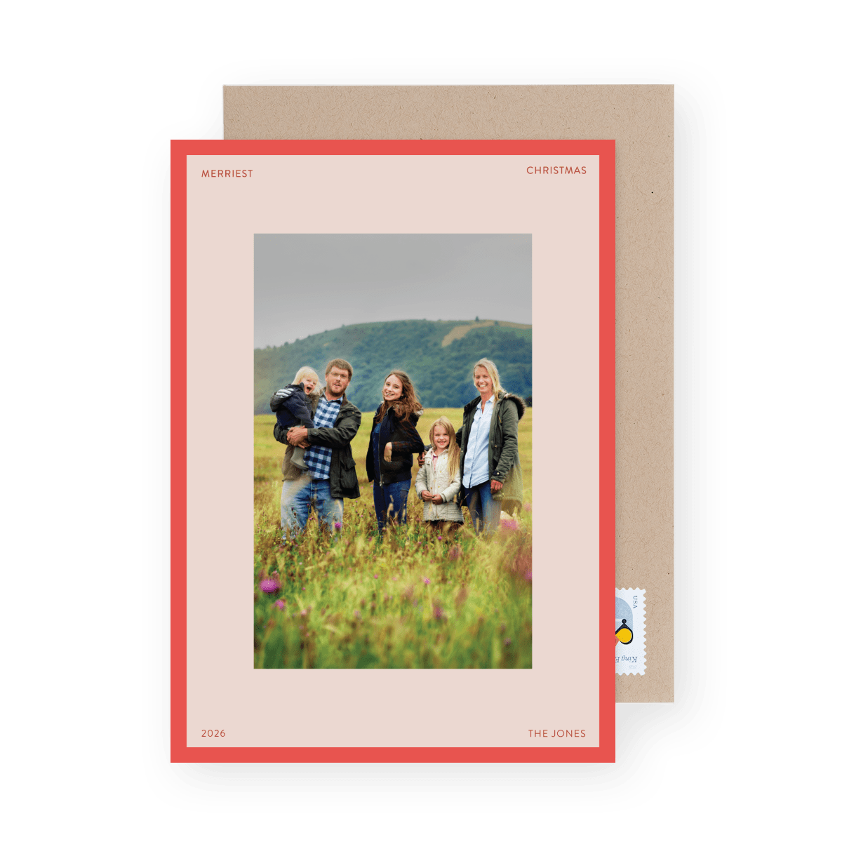 Modern Holiday Frame