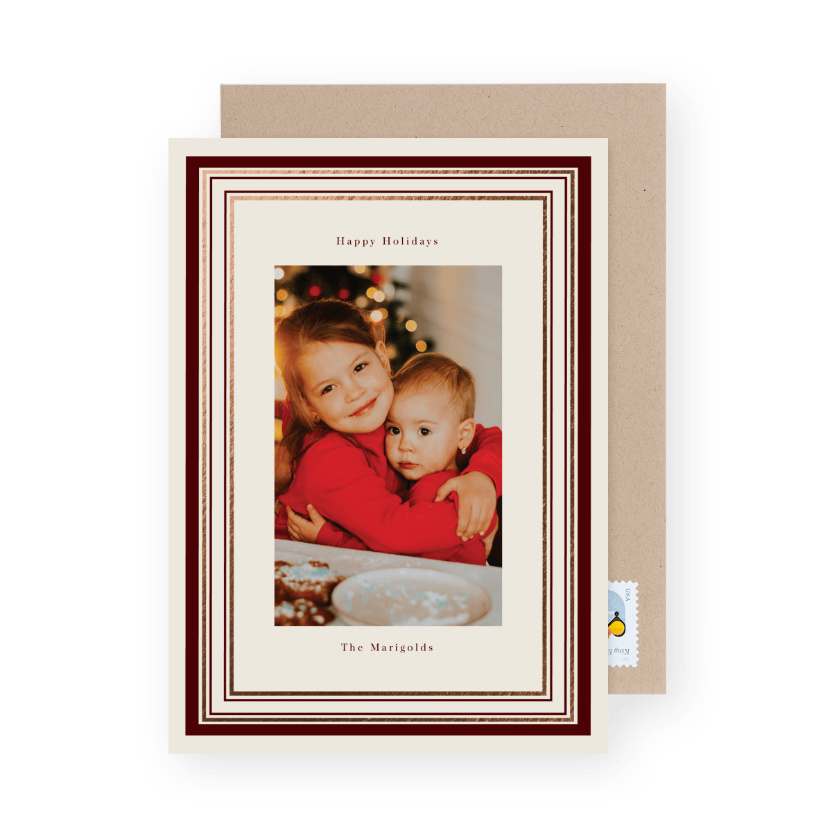 Classic Christmas Frame