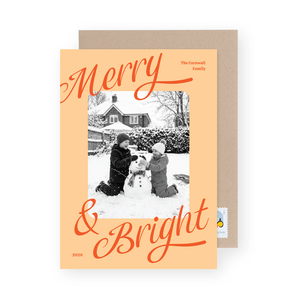 Merry And Bright Orange