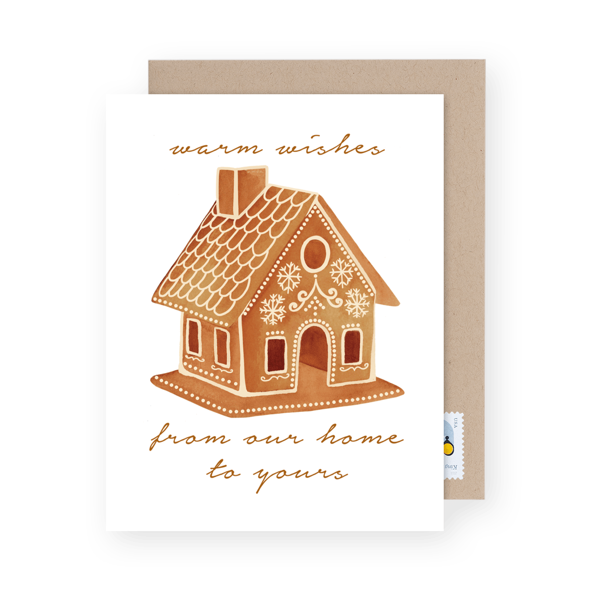 Gingerbread House Warm Wishes