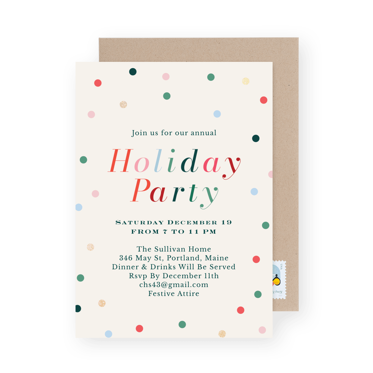 Confetti Holiday Party