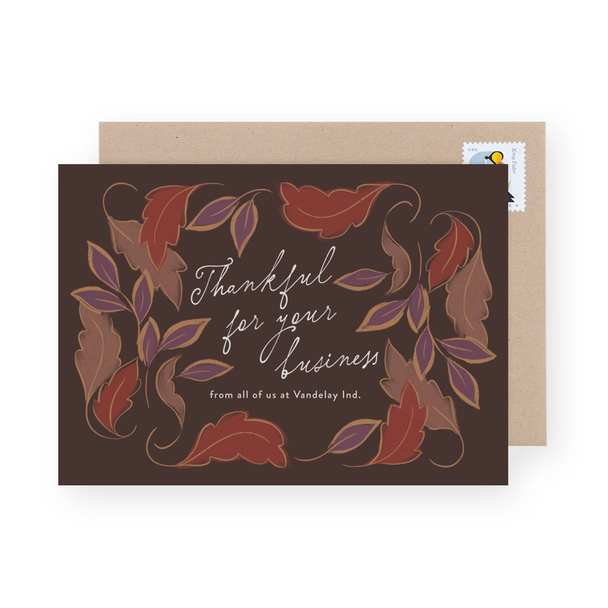 Thankful Leaf Frame