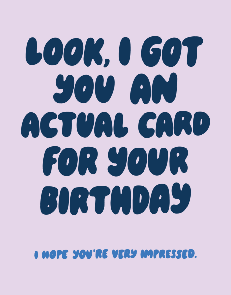 funny photo card