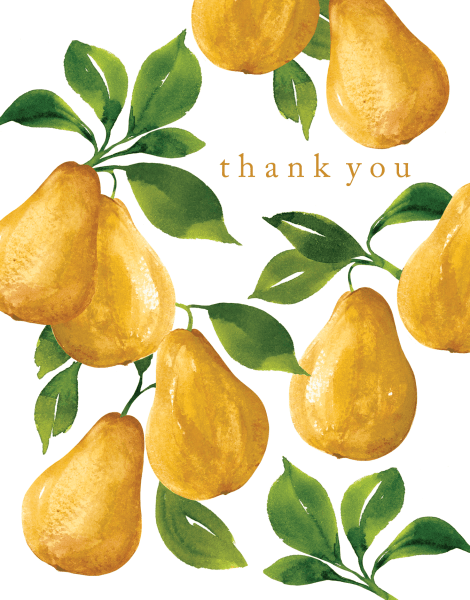 Pears Thank You