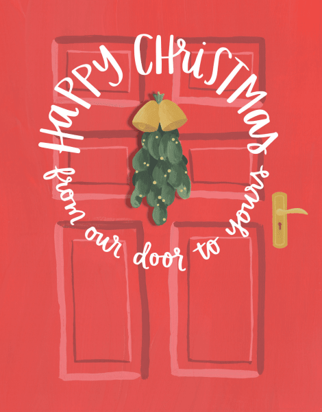 Mistletoe Door