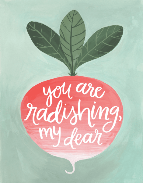 Radishing Dear