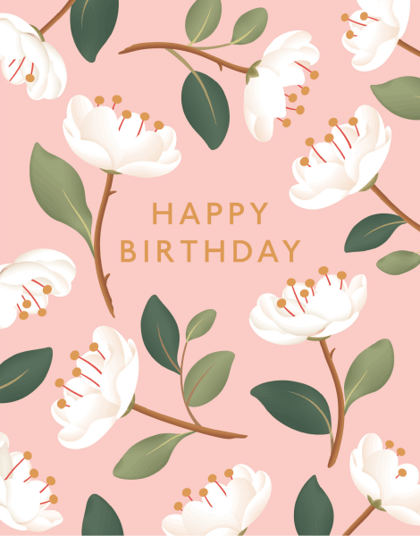 Floral Birthday