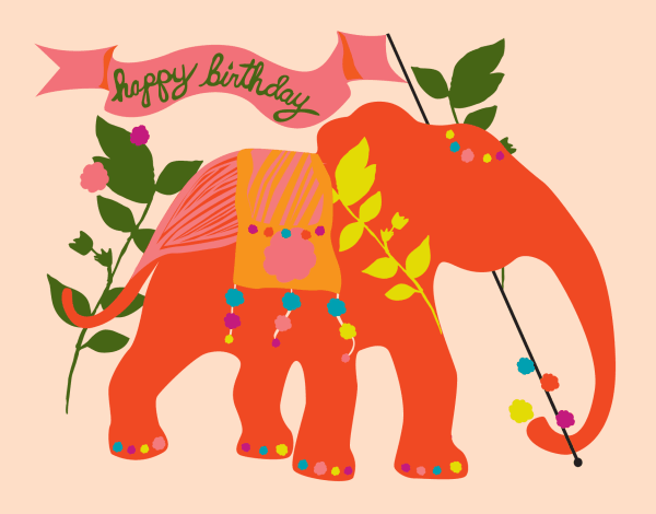 Birthday Elephant