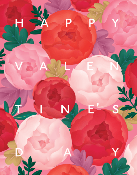 Floral Valentine