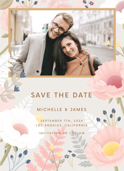 Gray Garden Save The Date