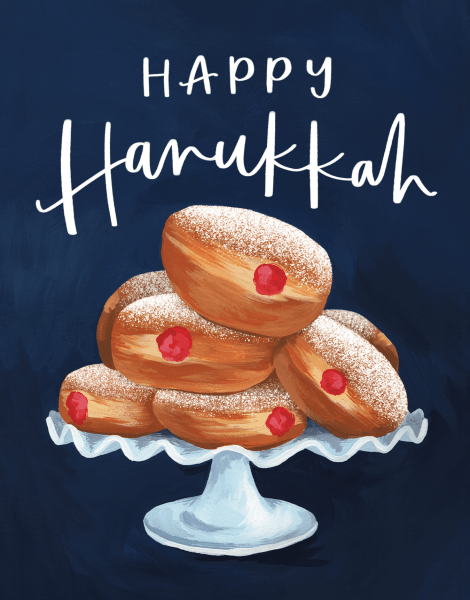 Hanukkah Donuts