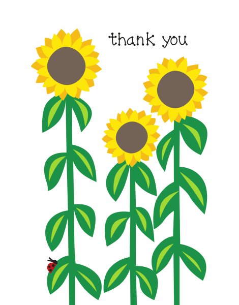 Thank You Sunflower