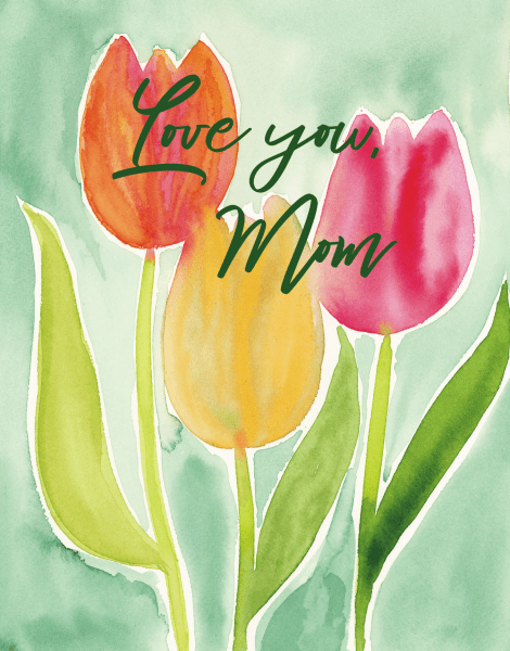 Mom Tulips