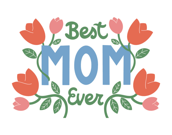 Best Mom Ever Clipart Transparent Background, Best Mom Ever Text