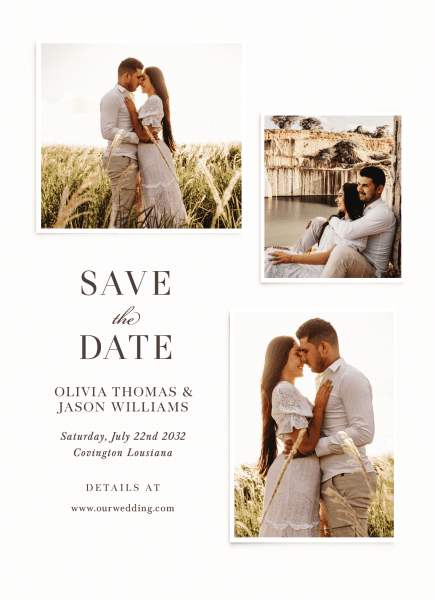 Save The Dates — Mailed For You