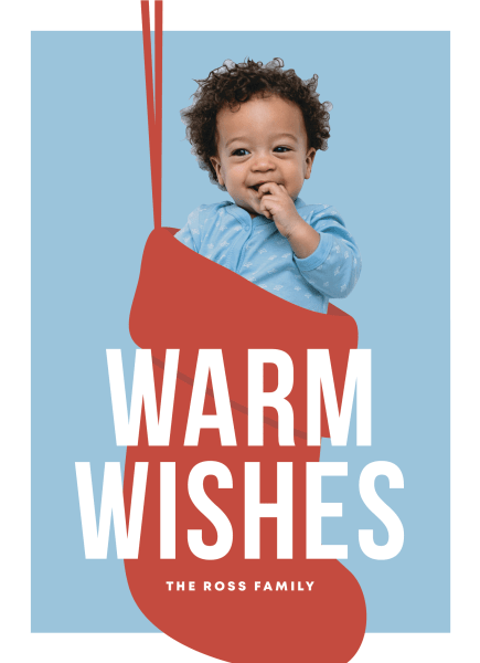 Warm Wishes Stocking