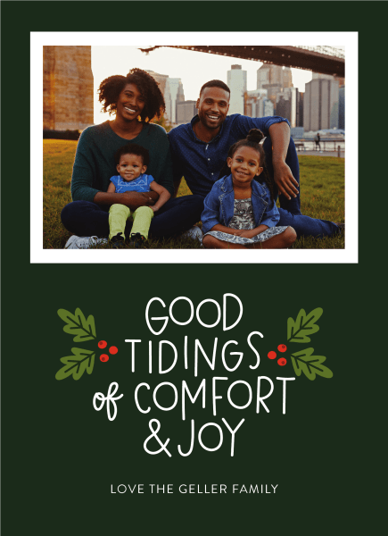 Tidings Comfort & Joy