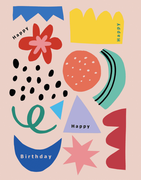 Birthday Shapes