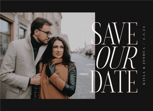 Save The Dates — Mailed For You