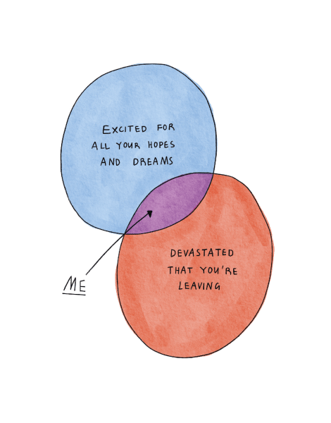 Venn Leaving Card