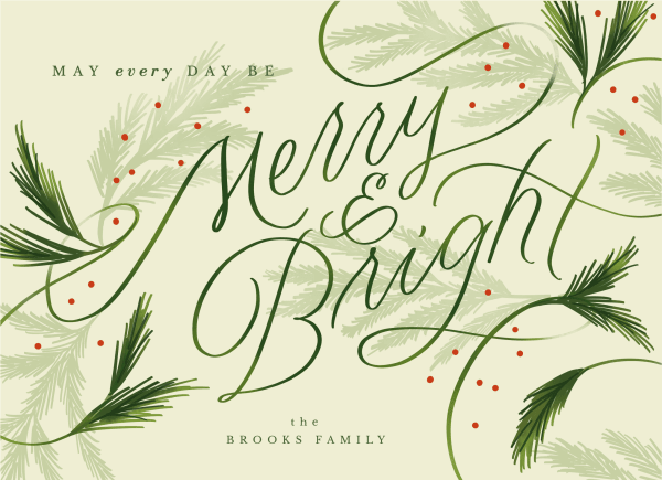 Merry And Bright Greenery