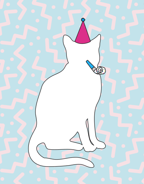 Birthday Cat