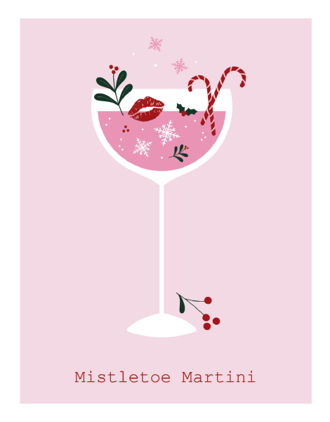 Mistletoe Martini