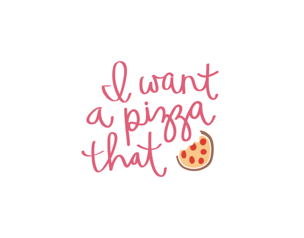 A Pizza That