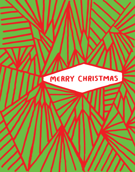 Abstract Christmas Design