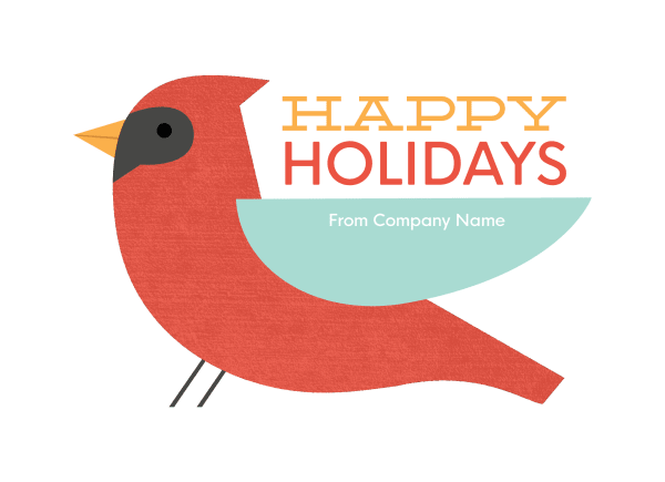 Cardinal Holiday Greeting