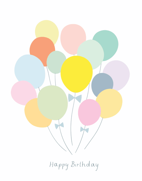 Happy Birthday Balloons