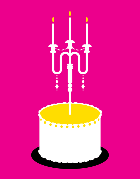 Fancy Cake Birthday Card