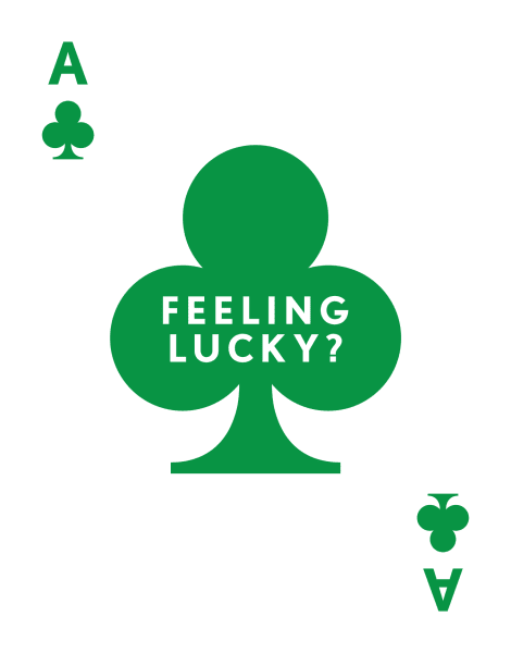 Green Ace St. Patty's Day Card