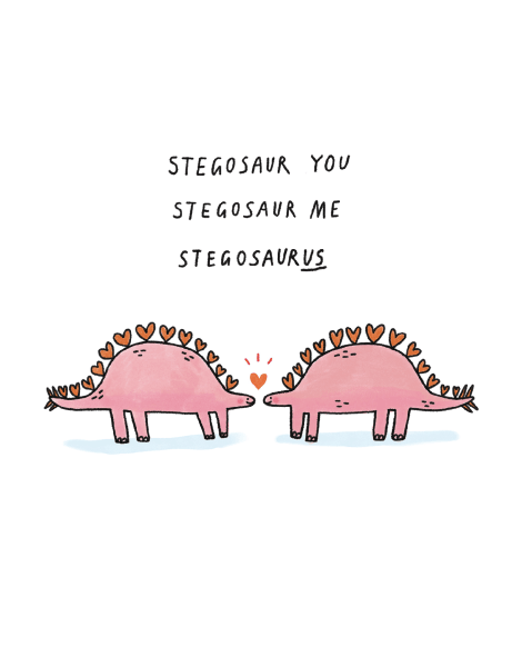 Romantic Stegosaurus