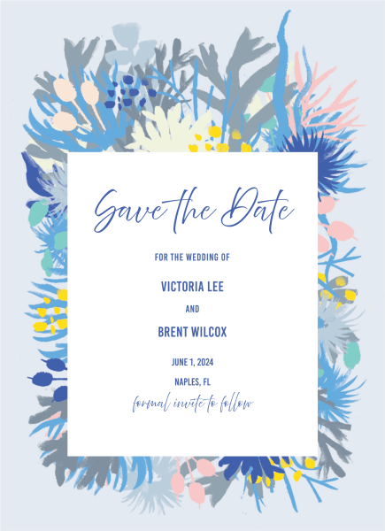 Sea Of Love Save The Date