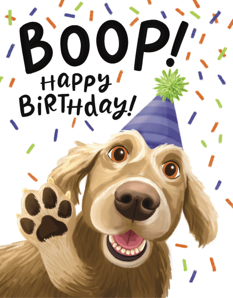 Boop Dog Birthday