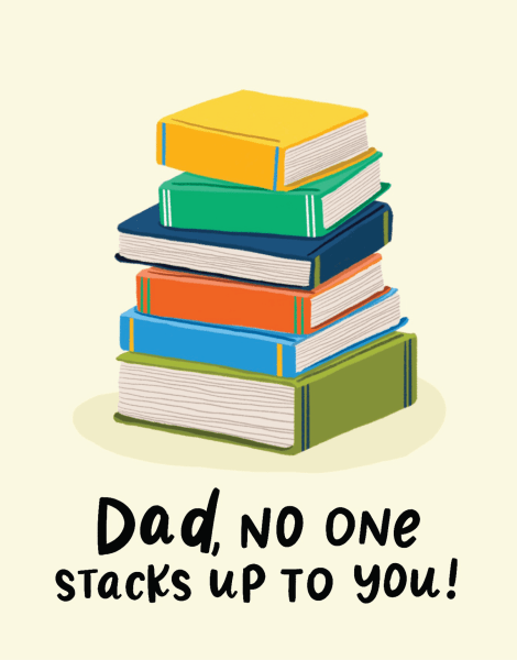 Book Stack Father's Day