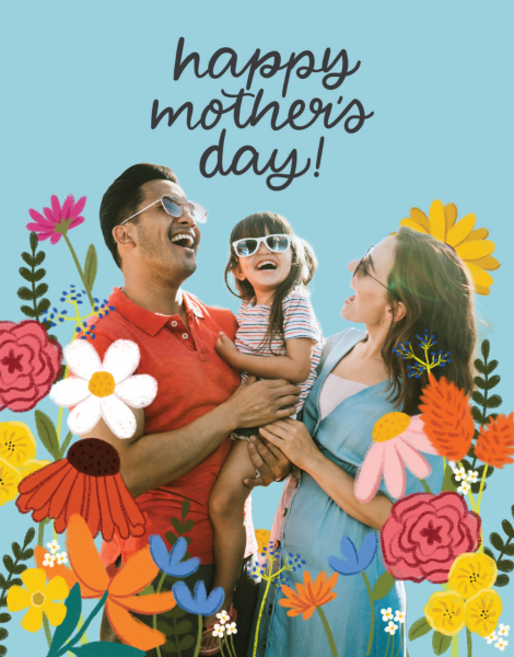 Cut Out Flowers Mother's Day