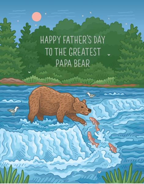 Father's Day Papa Bear