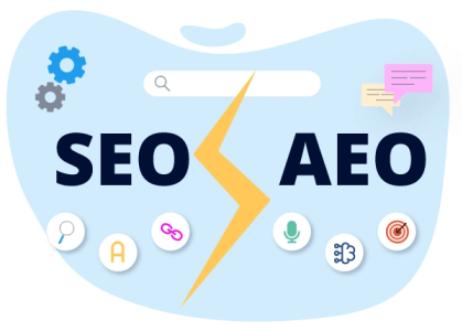 Seo y Aeco, dos palabras que se separan en un gráfico.