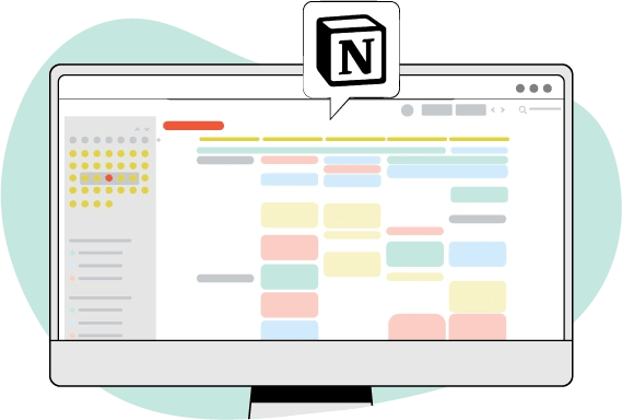 Una pantalla de ordenador con un diálogo de chat y una nota en la esquina superior derecha.