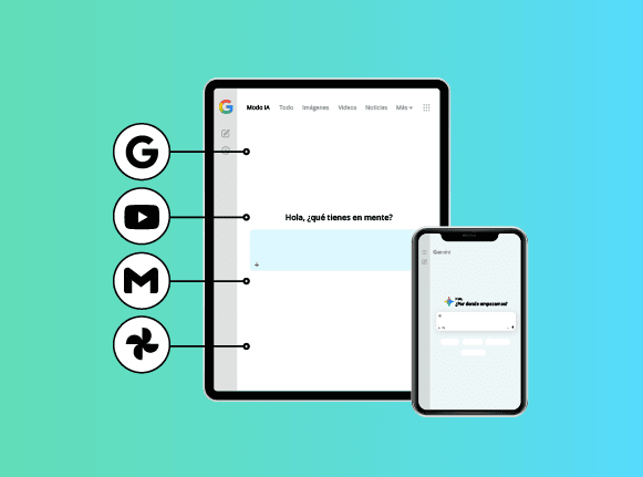Inteligencia Personal en la IA de Google integrada con YouTube, Gmail y Fotos.