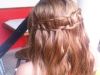 Paso a paso: trenza cascada doble