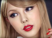 Vlogger coreana se maquilla para quedar igualita a Taylor Swift