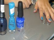 Tutorial Paso a Paso: Nail art, marmolado en seco.