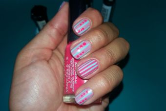 Tutorial nail art: uñas vintage