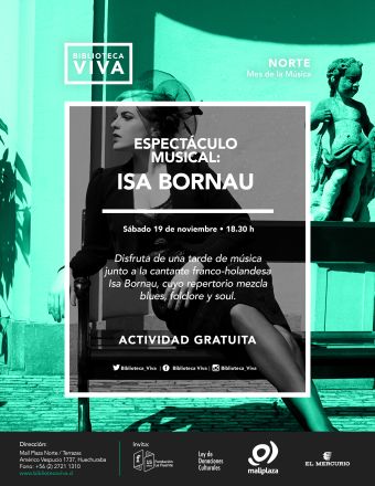 Presentación musical: Isa Bornau
