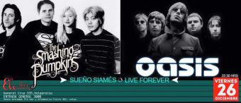 Noche de Tributos a Smashing Pumpkins y Oasis en Elebar