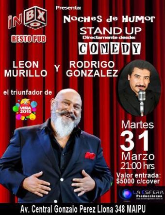 STAND UP COMEDY CON LEON MURILLO